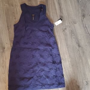 Laundry by Shelli Segal NWT navy shift dress 10